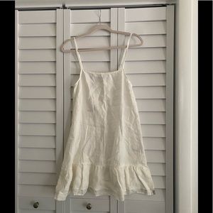 NWT Rhythm linen cover-up dress with button back!